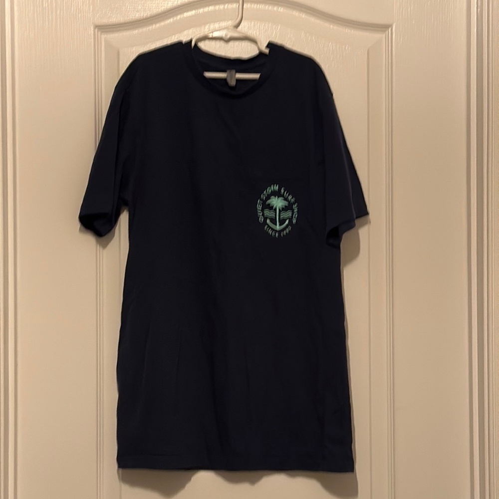 Quiet Storm navy blue, short sleeved, men’s